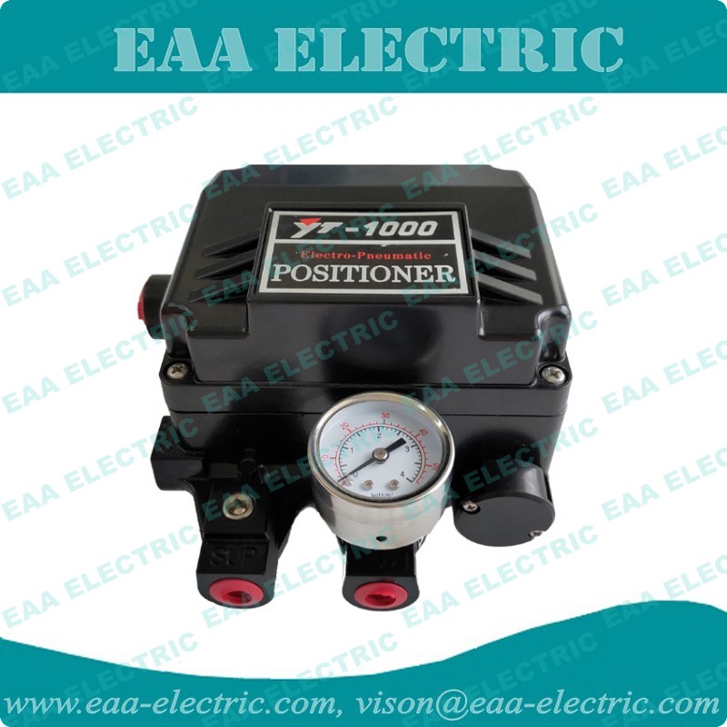 YT1000L Electro Pneumatic Valve Positioner-Black